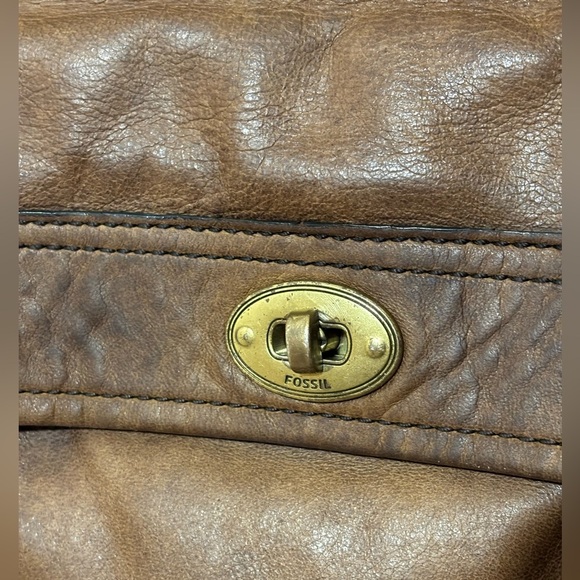 Fossil Stanton Traveler Crossbody Leather Bag | lamb hide | classic | basics - Picture 4 of 16